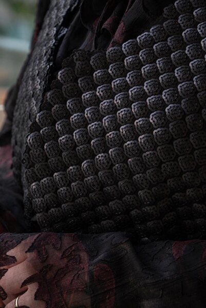 Ghisa Floral Patterned Ruffled Sequin Vest Set Dress