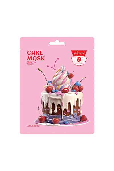 Kormesic Cake Repair Brightening Sheet Mask 25Ml 3 pcs