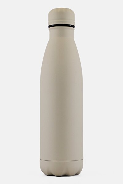 Muy Mucho Double Wall Steel Bottle 500ml, Grey