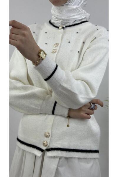 Tebrikler tekstil Women's Winter Cardigan Model G4119