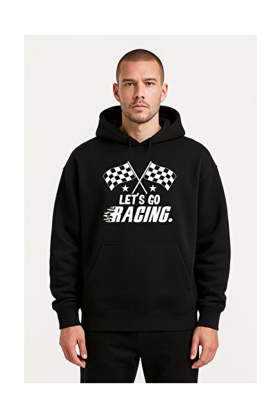 JDM Motorcu Design cu glugă Swea tricou – Hanorac cu design de motocicletă, sportiv și confortabil