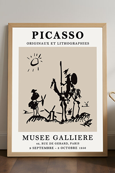 Duvarda Αφίσα με φυσικό ξύλινο πλαίσιο του Πάμπλο Πικάσο, διακοσμητική καλλιτ...