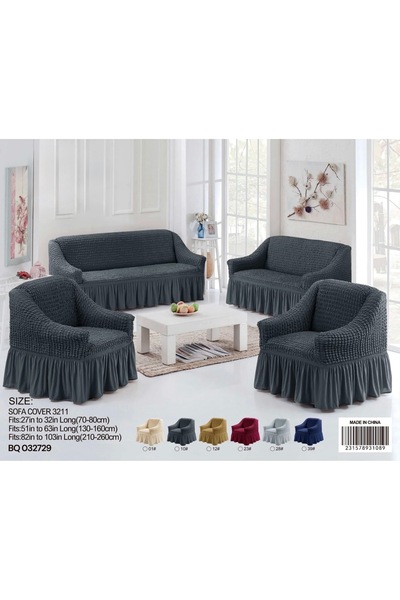 STAYILK DRESSES Luxury Flexible Sofa Set Cover