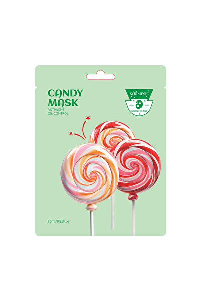 Kormesic Candy Oil Control for Acne-Prone Skin Sheet Mask 25ml 3 pcs