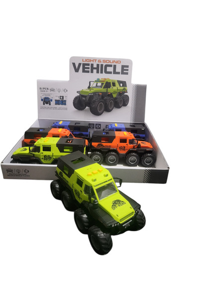 Ailenizin Oyuncakçısı PİLLİ SESLİ IŞIKLI 8 TEKER PİKAP ARAÇLARI 1 ADET FIYATI