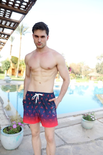 None Lamir Ocean Color Swim Shorts