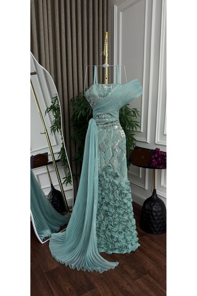 Diva style فستان سهره كلفه تطريز مورده ذيل جازار