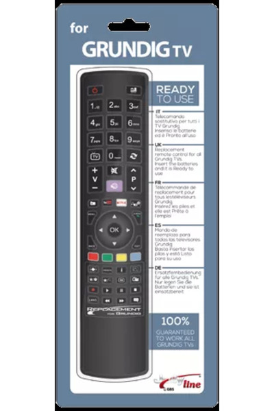 OEM Universal Remote Control Jolly LCD TV GRUNDIG 1727JL20181030