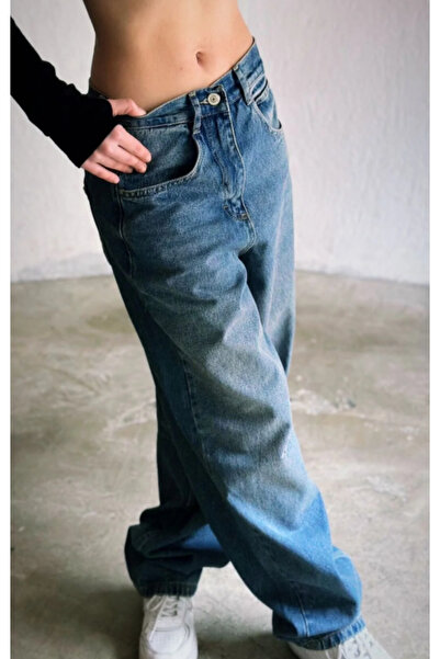 SANTA BELLA Dodge Темно-синій коричневий шліфований високий пояс баггі джинси з поясом і пряжкою жіночі джинси без лікра