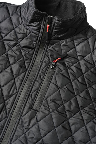 HAMİTOGULLARI Dark Blue Reversible Zippered Vest