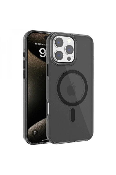 Joko حافظة آيفون 16 برو جليم بي سي الصلبة متوافقة مع ماج سيف - أسود