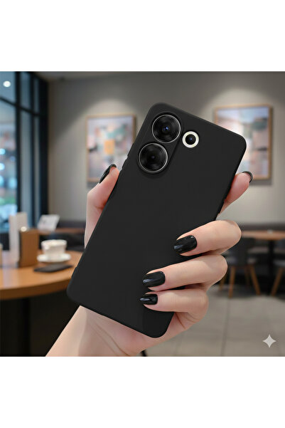 Hatreds Tecno Camon 20 Pro 4G Kılıf Kamera Koruma Çıkıntılı İçi Kadife Soft R...
