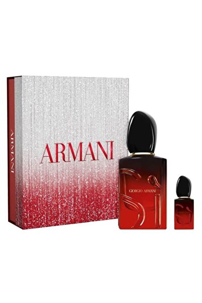 Giorgio Armani Si Passione Intense Set (Refillable Eau de Parfum 50ml + Eau de Parfum 7ml)