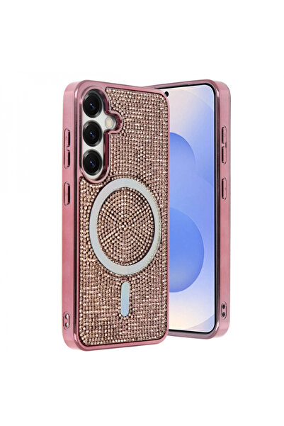 ceppark غطاء جوكو لهاتف سامسونج جالاكسي S25 هيلين ماجسيف - وردي