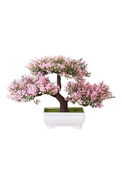 DOMEET نبات صناعي مع وعاء