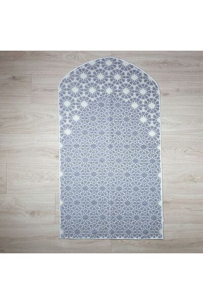 Reiashn Luxury Imam prayer rug with Islamic designs