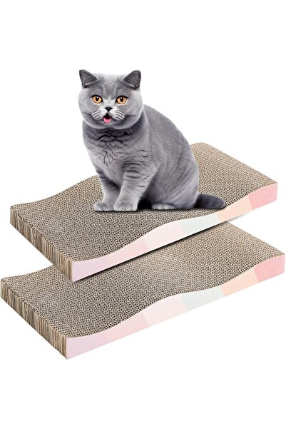 Arabest لوح خدش القطط، لوح خدش القطط، لوح خدش القطط، خدوش قطط من الورق المقوى للاستخدام الداخلي