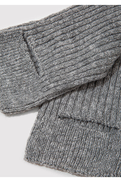 Mavi Wool Blend Gray Boot Socks 1913573-27063