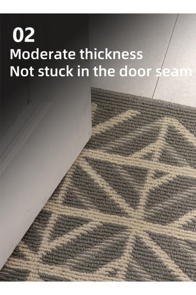 Generic Door Mat Non-Slip Mat Kitchen Bathroom Floor Mat 50cm x 80cm Indoor Super Absorbent Washable