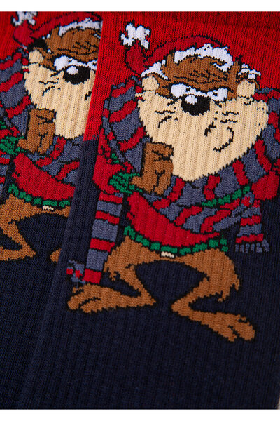 Mavi Christmas Themed Tasmanian Devil Socks 0912118-70500