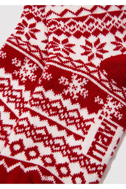 Mavi New Year Themed Red Boot Socks 1913698-34329