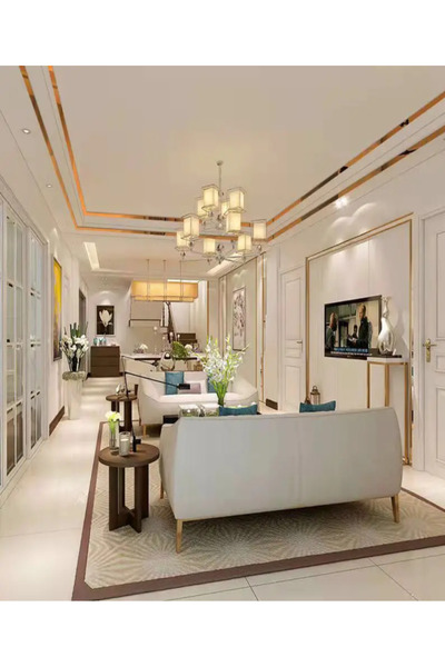 G Glixicom Decorative Strip in Stainless Steel Nickel Plated Gold Self-Adhesive for Decorations 5 m x 2 cm