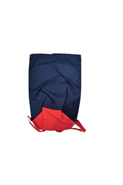 G Golden Case Drawstring Backpack with Side Pocket, 600D Polyester, 44 x 26 x 13 cm, Navy-Red