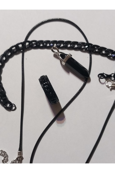 Fashion Johny Necklace, bracelet, locket and ring