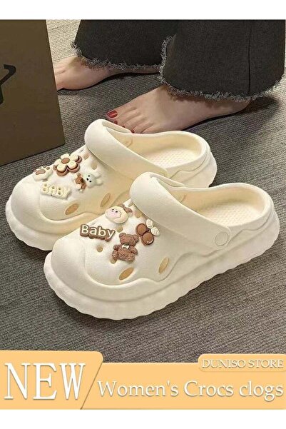 DOMEET صنادل كروكس نسائية، شباشب حمام، صندل سريع الجفاف، شباشب استحمام ناعمة ...