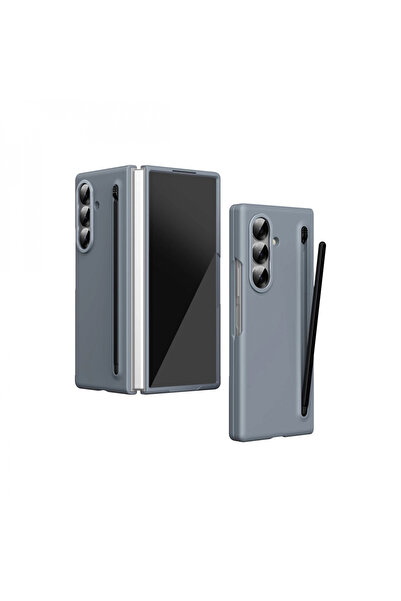 ceppark غطاء جوكو سامسونج جالاكسي زد فولد 6 هول فولد - رمادي تيتانيوم