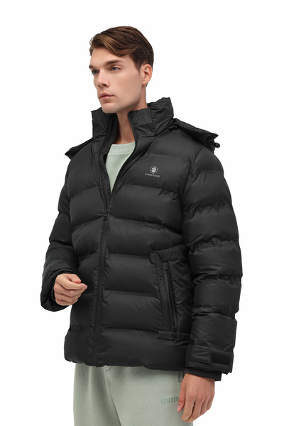 lumberjack Ml Yaocan 1Arw-115 5Pr Black Men's Short Coat
