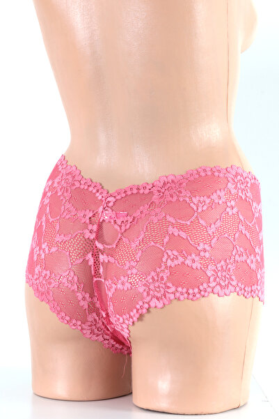 Doremi Comfortable Elegant Women's Hipster Panties with Floral Lace