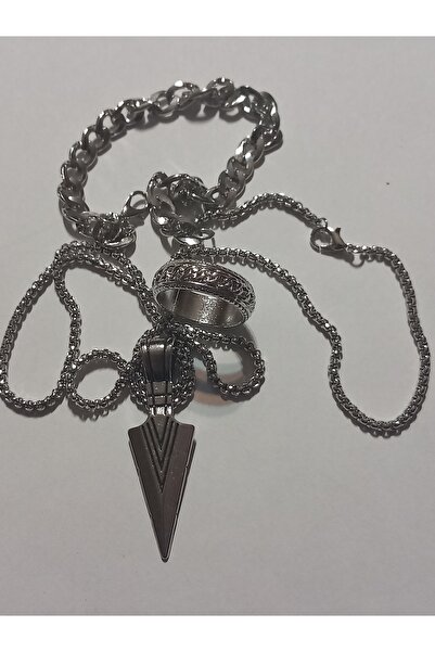 Fashion Johny Set: necklace, locket, bracelet and ring