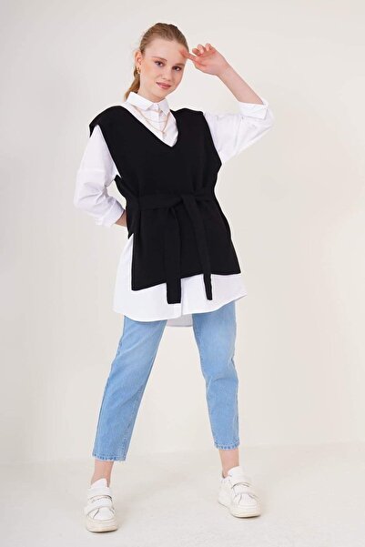 onno style women Lace-Up Casual Sports Sweater