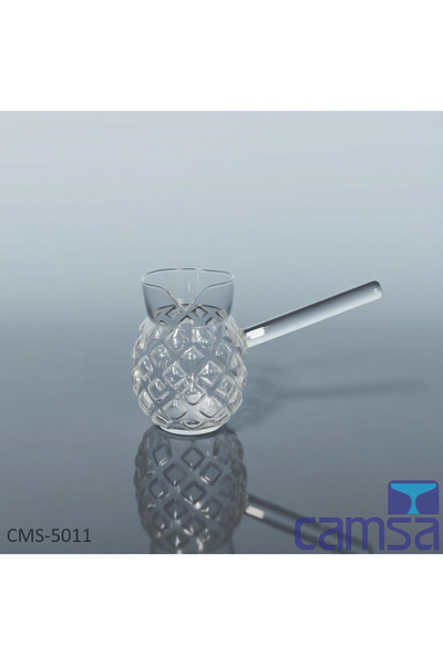 Queen’s Kitchen Pineapple Patterned Glass Coffee Pot