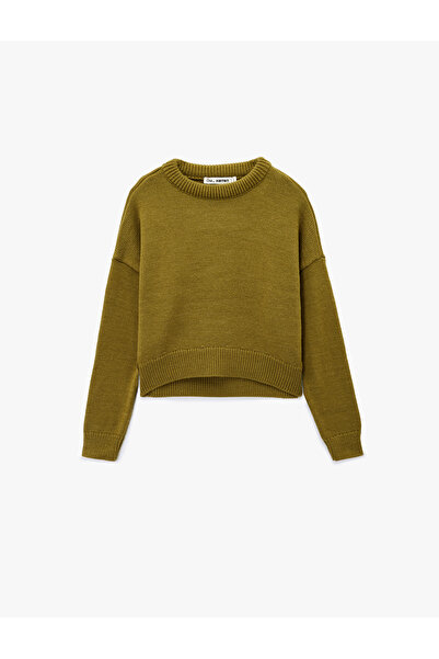 Koton Long Sleeve Crew Neck Basic Knitwear Sweater