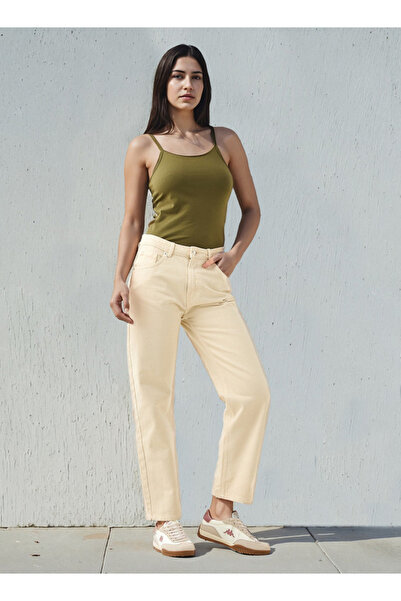 FAV Slim Fit Camisole with Spaghetti Straps Cotton Blend