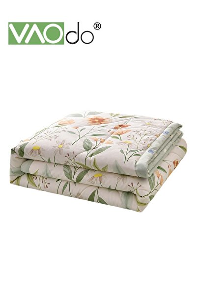 VAODO Queen Size Quilt Overall washable Soft Blanket Washed Cotton Material Bed Quilt Soft and Breathabl