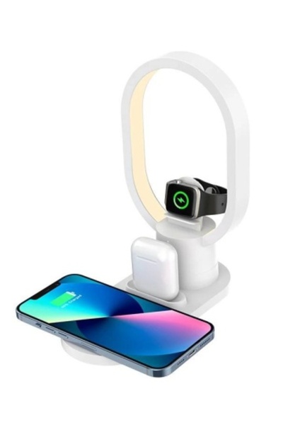 BSG TECH Wireless Fast Charging Kit 15W 9V 3A, Type-C, Temperature Protection, White