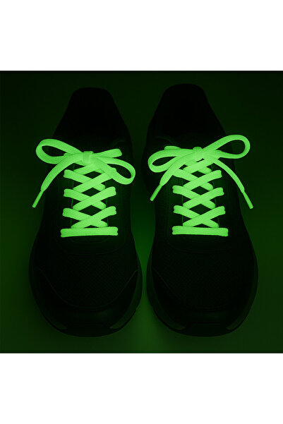 PROCART Șireturi textile verzi, strălucitoare, 1,25 m