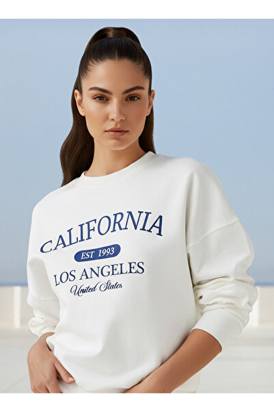 FAV Regular Fit Sweatshirt with Typographic Print
