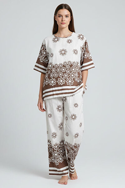 Muchmy 2 Piece Women Clothing Set Girls Co-ord Set Ladies Clothing Set Women's Floral Set