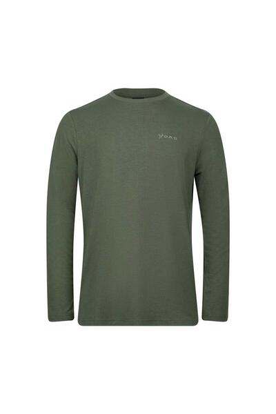 2AS 2asvermfbss24 Μπλουζάκι με μακριά μανίκια Vernon Χακί