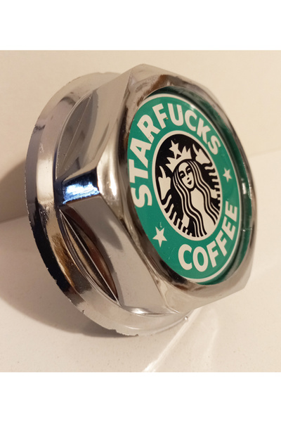 AUTO LUXURY غطاء خزان الوقود المتوافق مع توفاش، غطاء كروم بشعار ستارفيكس للقه...