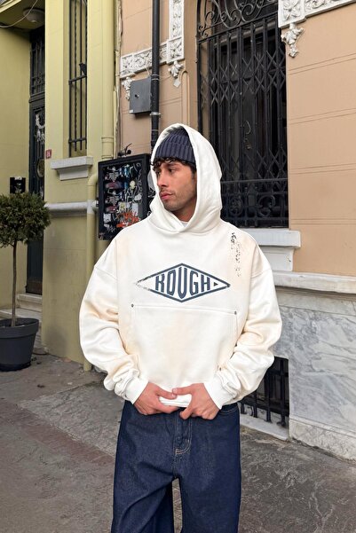 Flaw Wear Hoodie with Front Pocket Detail