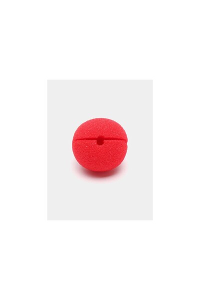 TOYFEST Red Sponge Clown Nose Adult-Friendly Comfortable to Wear Fun Costume Accessory - 1Pcs