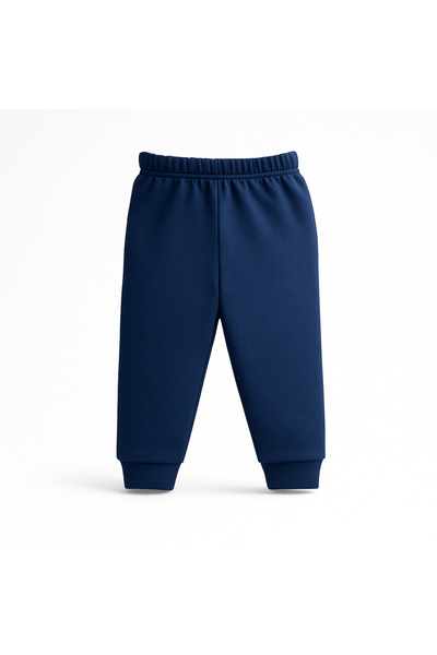 moukou Baby Car Patterned 2-Piece Set – Sweatshirt and Bottom Set, Soft Comfortable Casual Wear