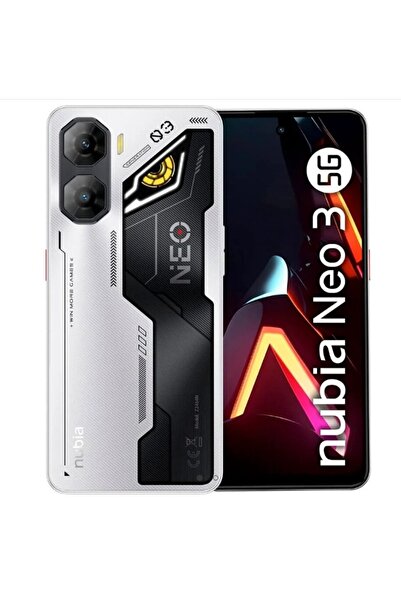 Nubia Neo 3 mobile, Dual SIM, 8GB RAM, 256GB, 5G, Cyber Silver