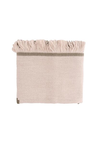 Deco Center Luglio Püsküllü Yeşil / Mavi Koltuk Şalı