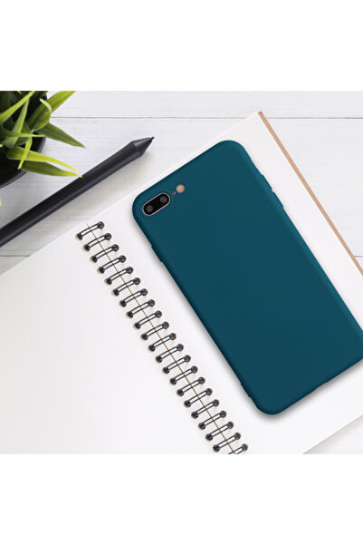 KWmobile Case for Apple iPhone 8 Plus / iPhone 7 Plus, Silicone, Green, 49981.57